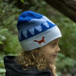 Sunday Afternoons Kids' Winterland Fox Beanie -hat Kids Graphic Series Beanie Winterland Fox Female 2 fw21 2695px