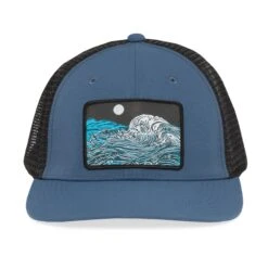 Sunday Afternoons Crashing Wave Trucker -hat artist series patch trucker crashing wave art ss21 2500px