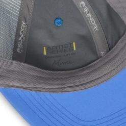 Sunday Afternoons Tropical Flora Trucker -hat artist series patch trucker tropical flora sweatband artist stamp detail ss21 2500px