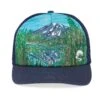 Sunday Afternoons Alpine Reflection Trucker -hat artist series trucker alpine reflection art detail fw20 2500px