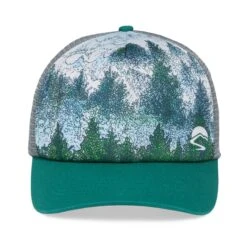Sunday Afternoons Woodland Trucker -hat artist series trucker woodland art detail fw20 2500px