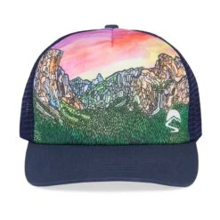 Sunday Afternoons Yosemite Valley Trucker -hat artist series trucker yosemite valley art ss21 2500px