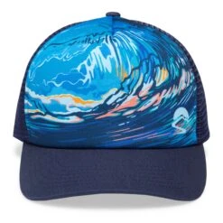 Sunday Afternoons Into The Blue Trucker -hat artist series truckers into the blue art detail ss22 2500px