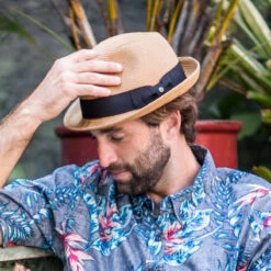 Sunday Afternoons Cayman Hat -hat cayman hat tan male ss18 3000px