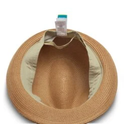 Sunday Afternoons Cayman Hat -hat cayman hat tan sweatband sizing detail ss20 2500px