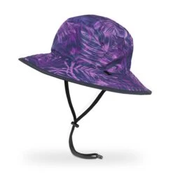 Sunday Afternoons Daydream Bucket -hat daydream bucket dark violet purple palm front reverse ss22 2500px