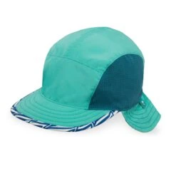 Sunday Afternoons Infant SunFlip Cap -hat infant sunflip cap blue electric stripe sea spray front reverse ss20 2500px