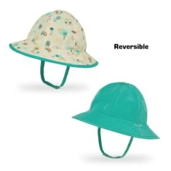 Sunday Afternoons Infant SunSkipper Bucket -hat infant sunskipper beach day sea spray reversible web