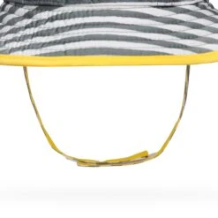 Sunday Afternoons Infant SunSkipper Bucket -hat infant sunskipper bucket quarry stripe lemon chinstrap detail ss21 2500px