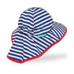 Sunday Afternoons Infant SunSprout Hat -hat infant sunsprout hat navy stripe back ss20 2500px