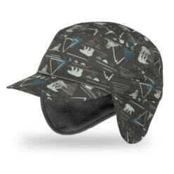 Sunday Afternoons Kids' Arctic Ice Cap -hat kids arctic ice cap gray arctic nights front fw22 2500px