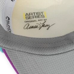 Sunday Afternoons Kids' Horse Feather Cooling Trucker -hat kids artist series cooling trucker horse feather signature sweatband texture detail ss20 2500px