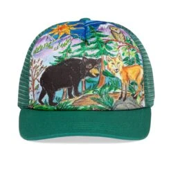 Sunday Afternoons Kids' Forest Friends Trucker -hat kids artist series trucker forest friends art detail ss20 2500px