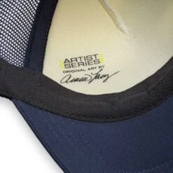 Sunday Afternoons Kids' Mountain Goat Trucker -hat kids artist series trucker mountain goat signature sweatband detail ss20 2500px