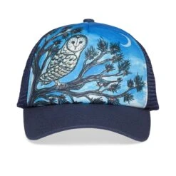 Sunday Afternoons Kids' Night Owl Trucker -hat kids artist series trucker night owl art detail ss20 2500px