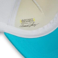 Sunday Afternoons Kids' Sea Turtle Trucker -hat kids artist series trucker sea turtle signature sweatband detail ss20 2500px