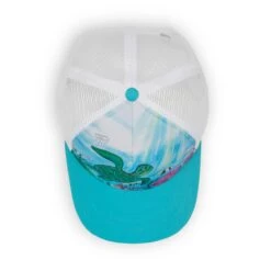 Sunday Afternoons Kids' Sea Turtle Trucker -hat kids artist series trucker sea turtle top ss20 2500px