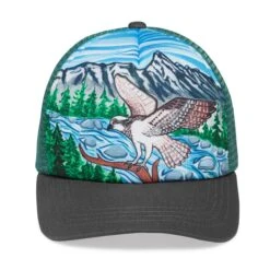 Sunday Afternoons Kids' Osprey Trucker -hat kids artist series truckers osprey art detail ss22 2500px