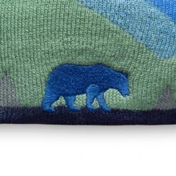 Sunday Afternoons Kids' Forest Bear Beanie -hat kids graphic series beanie forest bear animal detail fw21 2500px