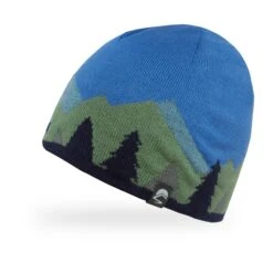 Sunday Afternoons Kids' Forest Bear Beanie -hat kids graphic series beanie forest bear front fw21 2500px