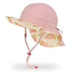 Sunday Afternoons Kids' Natural Blend Cape 27 Sunday Afternoons Kids' Natural Blend Cape -hat kids natural blend cape summer slice dusty pink front reverse brim up ss24 rev1 2500px 647e05d7 31fc 4c16 8834 a5de04d503a8