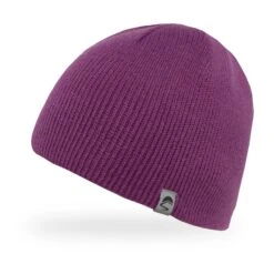 Sunday Afternoons Kids' Nightfall Reflective Beanie -hat kids nightfall beanie lavender plum reversible fw21 2500px