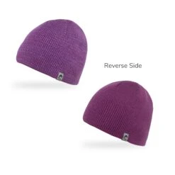 Sunday Afternoons Kids' Nightfall Reflective Beanie -hat kids nightfall beanie lavender plum reversible fw21 combo