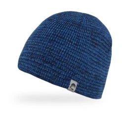 Sunday Afternoons Kids' Nightfall Reflective Beanie -hat kids nightfall beanie marine tide blue front fw21 2500px