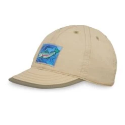 Sunday Afternoons Kids' Wheelie Cap -hat kids wheelie cap tan fish front ss21 2500px