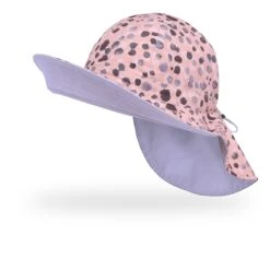 Sunday Afternoons Natural Blend Cape 26 Sunday Afternoons Natural Blend Cape -hat natural blend cape dusty lilac pink speckles front reverse brim up ss24 2500px