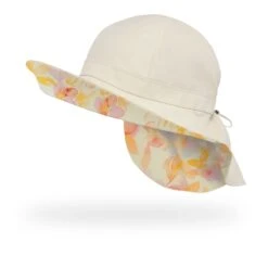 Sunday Afternoons Natural Blend Cape 30 Sunday Afternoons Natural Blend Cape -hat natural blend cape magnolia pink petals front brim up ss24 2500px
