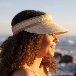 Sunday Afternoons Oceana Visor 12 Sunday Afternoons Oceana Visor -hat oceana visor cream female ss21 2500px
