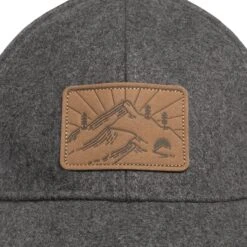 Sunday Afternoons Ridgeline Cap -hat ridgeline cap heathered gray patch detail fw20 2500px