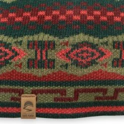 Sunday Afternoons Storyteller Beanie -hat storyteller beanie cranberry bog pattern detail fw20 2500px