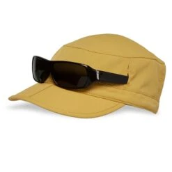 Sunday Afternoons Sun Tripper Cap -hat sun tripper cap goldenrod glasses front ss24 2500px