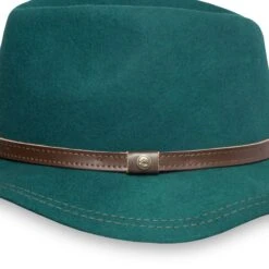 Sunday Afternoons Tessa Hat -hat tessa hat emerald hatband detail fw20 2500px