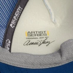 Sunday Afternoons Toddler Hummingbird Trucker -hat toddler artist series truckers hummingbird artist stamp detail ss22 2500px